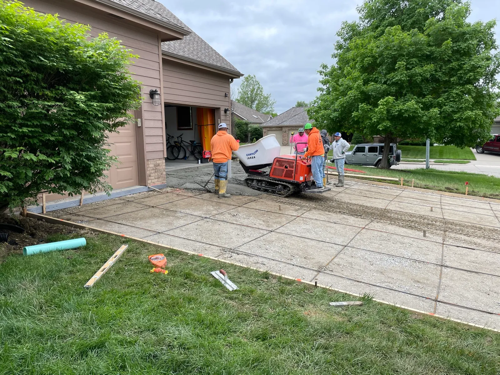 Lastovica Masonry project in the Omaha area