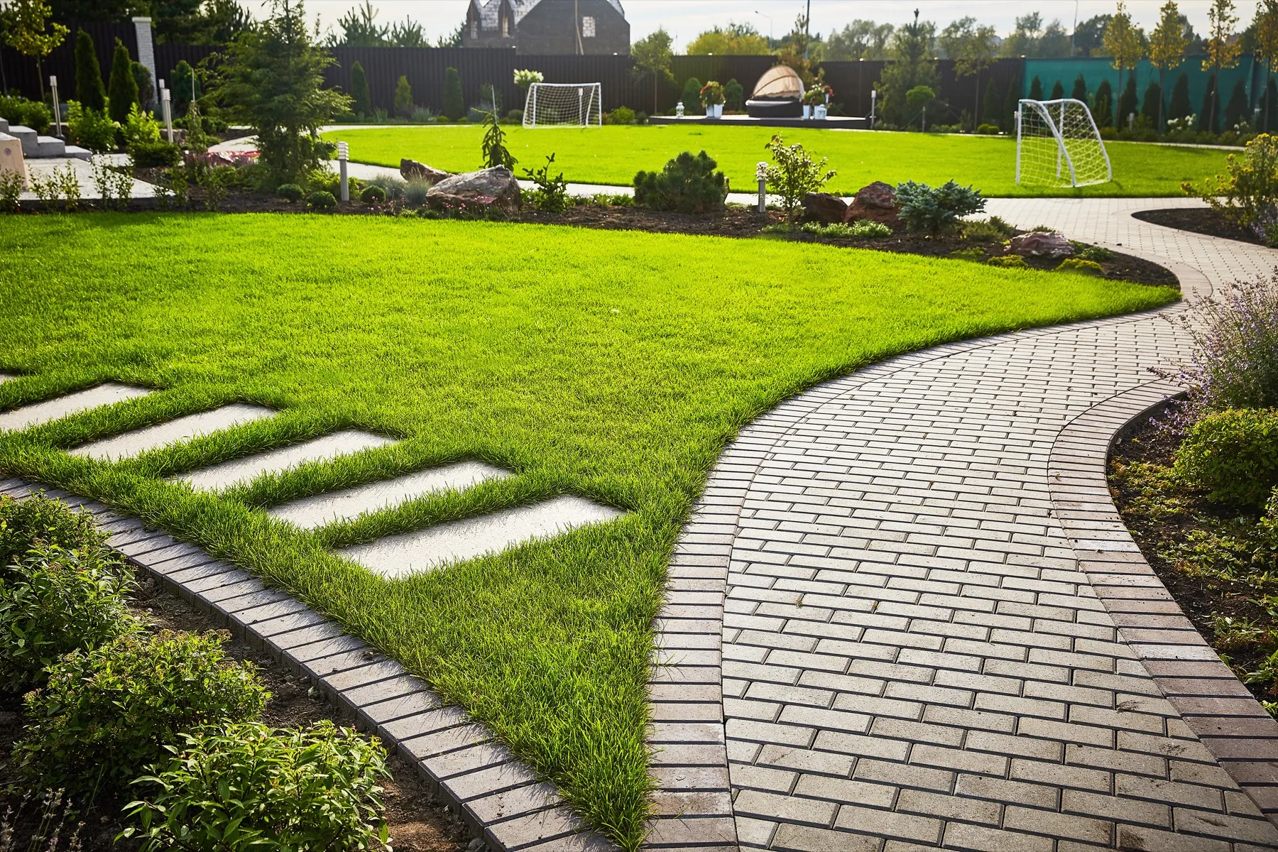 Walkways & Pathways by Lastovica Masonry in Omaha, NE